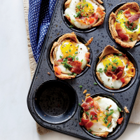 Egg and Toast Cups Recipe | MyRecipes image