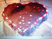 Easy Heart Shaped Valentine Cake | Just A Pinch Recipes image