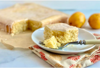 Lemon Velvet Sheet Cake | Allrecipes image