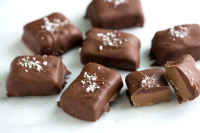Salted Chocolate Covered Caramels - Inspired Taste image