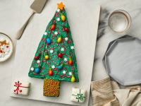 Christmas Tree Cake Recipe | Southern Living image