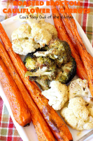 Roasted Broccoli, Cauliflower and Carrots – Can't Stay Out ... image