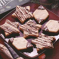 Starlight Mint Sandwich Cookies Recipe | Land O’Lakes image