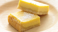 Creamy Lemon Squares Recipe | Martha Stewart image