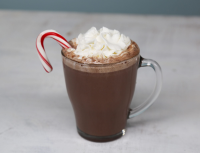 Peppermint Hot Chocolate Recipe | MyRecipes image