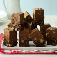Fudge-Topped Brownies Recipe: How to Make It image