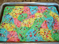 MULTICOLOR CAKE FROSTING RECIPES