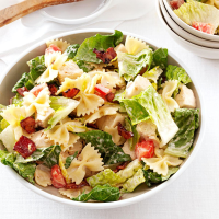 BLT Bow Tie Pasta Salad Recipe: How to Make It image