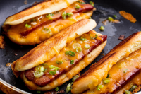Best Grilled Cheese Dogs Recipe - How to Make Grilled ... image