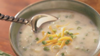 Rustic Potato Soup with Cheddar and Green Onions Recipe ... image