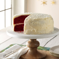 SIMPLE RED CAKE DESIGN RECIPES