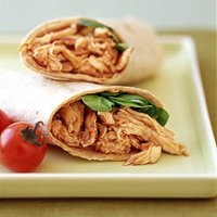 Pulled Chicken Barbecue Wrap | Recipes | WW USA image