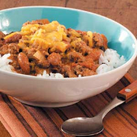 Spicy Two-Bean Chili Recipe: How to Make It image