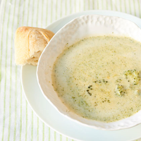 Broccoli and Cheese Soup Recipe | MyRecipes image