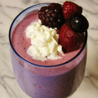 Berries and Cream Smoothie Recipe | Allrecipes image