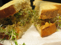 Sprouts & Hummus Sandwich Recipe - Food.com image