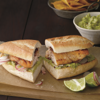 Mexican Red Snapper Sandwiches | Rachael Ray In Season image