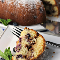 RECIPE WITH BLUEBERRIES AND SOUR CREAM RECIPES
