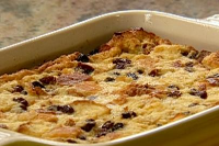 Rum Raisin Bread Pudding Recipe | The Neelys | Food Network image