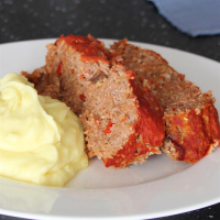 Three Meat Loaf Recipe | Allrecipes image