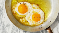 Olive Oil-Fried Eggs Recipe | Martha Stewart image