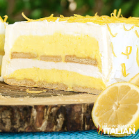 Luscious Lemon Icebox Cake - The Slow Roasted Italian image
