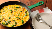 Cheesy Broccoli Frittata Recipe - BettyCrocker.com image
