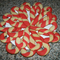 CANDY CANE THUMBPRINT COOKIES RECIPES