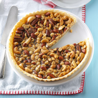 Caramel Nut Tart Recipe: How to Make It - Taste of Home image
