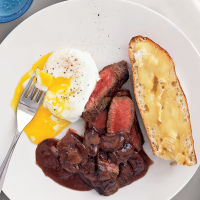 Steak and Eggs with Creamy Mushroom Sauce | Rachael Ray In ... image