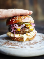 Spicy beef burger recipe | Jamie Oliver burger recipe image