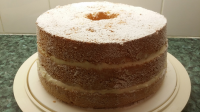 Vanilla Custard Sponge Cake Recipe - Food.com image