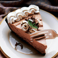 Chocolate Mint Silk Pie Recipe | Land O’Lakes image