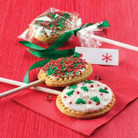 Christmas Lollipop Cookies Recipe | Land O’Lakes image