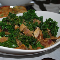 Kale and Mushroom Side Recipe | Allrecipes image