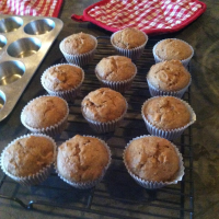 Pumpkin Nut Muffins Recipe | Allrecipes image