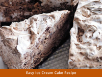 Easy Ice Cream Cake Recipe - Bakingo Blog image