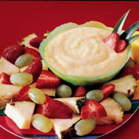 Coconut Fruit Dip Recipe: How to Make It image