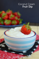 Coconut Cream Fruit Dip 5 | Just A Pinch Recipes image