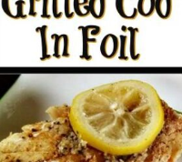 Grilled Cod In Foil Recipe | Foodtalk image