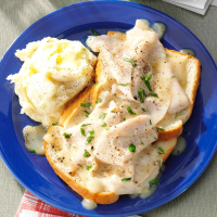 Blue Plate Open-Faced Turkey Sandwich Recipe: How to Make It image