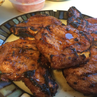 Marinated Spicy Pork Chops Recipe | Allrecipes image