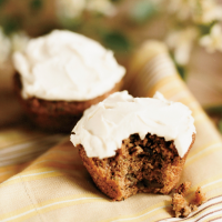 Zucchini Cupcakes with Cream Cheese Frosting Recipe ... image