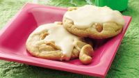 Quick Cashew Cookies with Brown Butter Icing Recipe ... image