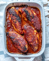 Roasted BBQ Chicken - Clean Food Crush image