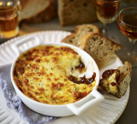 Melty cheese fondue pot recipe | BBC Good Food image