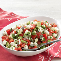 Fresh Mozzarella and Tomato Salad Recipe: How to Make It image