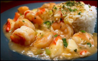 Shrimp and Crab Meat With Rice Recipe - Food.com image
