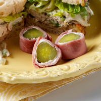 HAM AND CREAM CHEESE PINWHEELS WITH PICKLES RECIPES