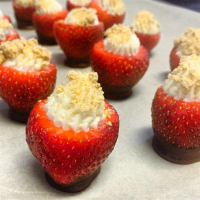 Strawberry Cheesecake Bites Recipe | Allrecipes image